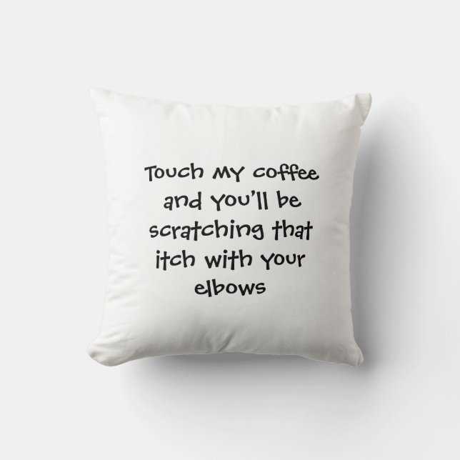 Toca Mi Almohada De Café (Anverso)