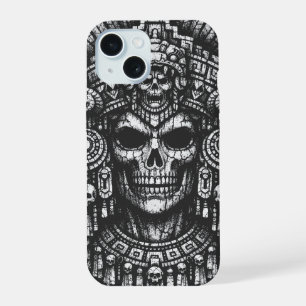 Tocado de cráneo azteca de BurnsInHell