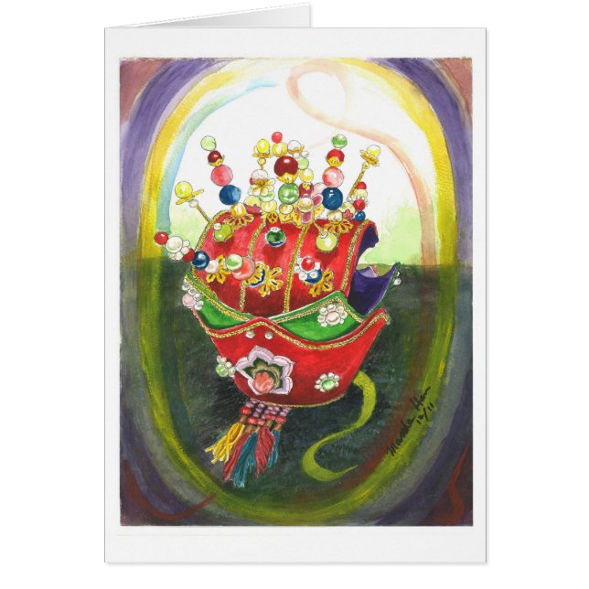 Tocado tradicional coreano (Frente)