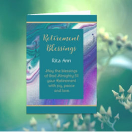 Tocante, tarjeta cristiana de retiro