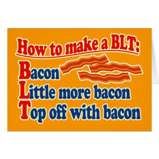Tocino cómo hacer un bocadillo de BLT