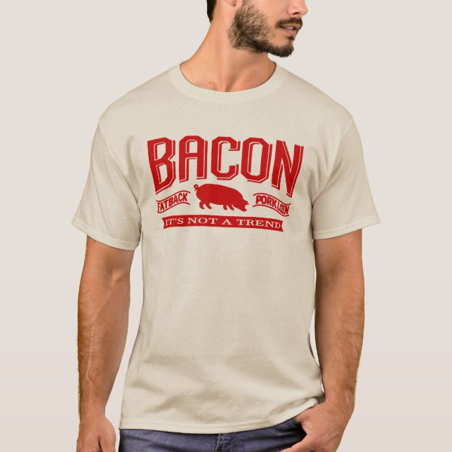 Tocino no es camisetas de una tendencia (Anverso)