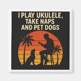 Toco ukulele - imán