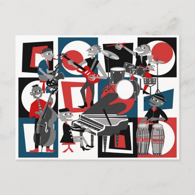 Toda esa postal de jazz (Anverso)