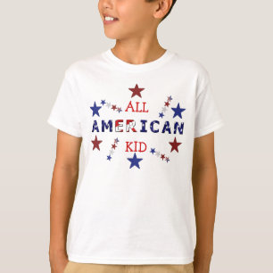 TODA LA CAMISETA AMERICANA DEL NIÑO
