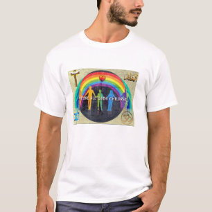 Toda la camiseta de la calidad de los niños de