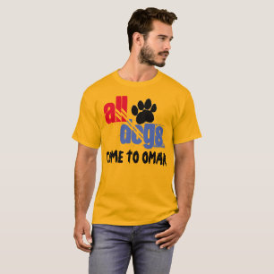 Toda la camiseta de los perros