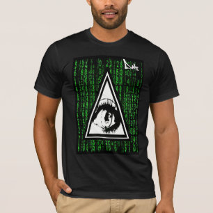 TODA LA CAMISETA DEL CÓDIGO DEL OJO QUE VE POR EL