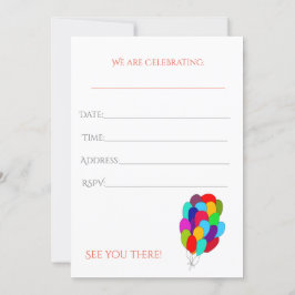 Toda la invitación de evento