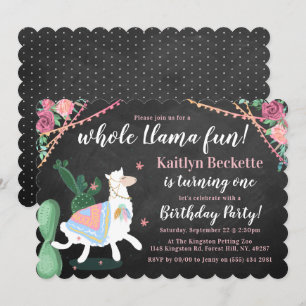 ¡Toda la Llama Diversión! 1.ª invitación a la fies