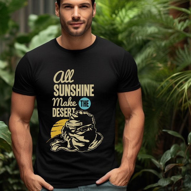 Toda la luz del sol hace la camiseta del desierto (Subido por el creador)