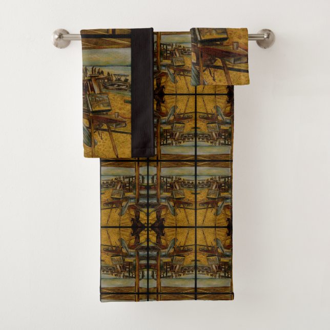 Toda la pintura grandiosa empieza con un pincel, (In situ)