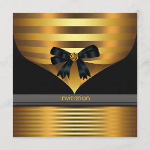 Toda la plantilla de invitación de la fiesta de or