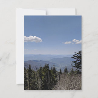 Toda la tarjeta en blanco de ocasión