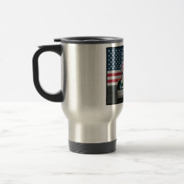 Toda la taza americana del viaje de Peterbilt