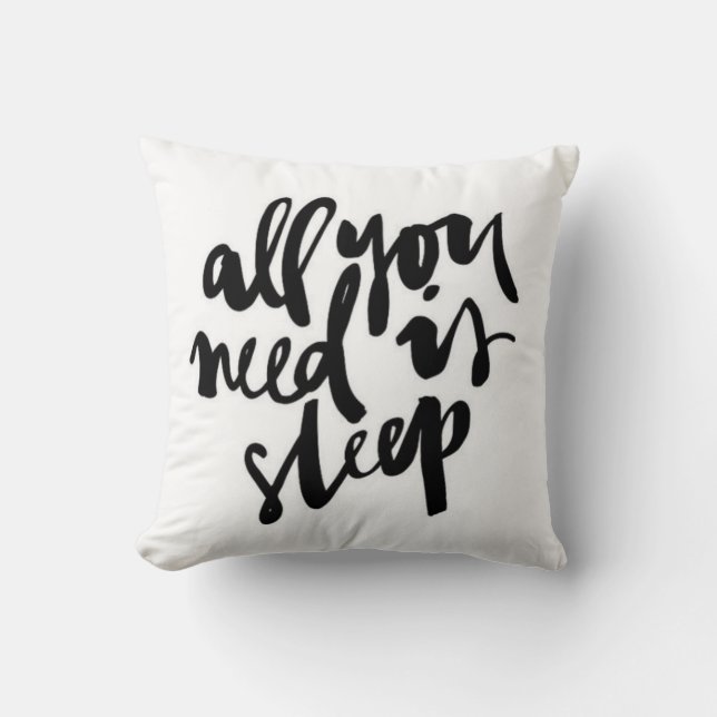 Toda lo que usted necesita es almohada del sueño (Anverso)