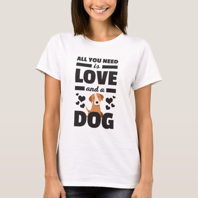 Toda lo que usted necesita es amor y una camiseta (Anverso)