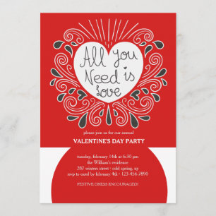 Toda lo que usted necesita es invitación del el