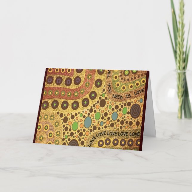 Toda lo que usted necesita es tarjeta de (Anverso)