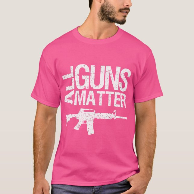 Todas las armas importan a la camiseta (Anverso)