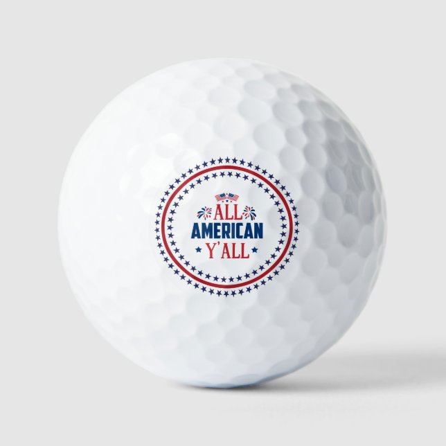 Todas las bolas de golf de valor americano (Anverso)