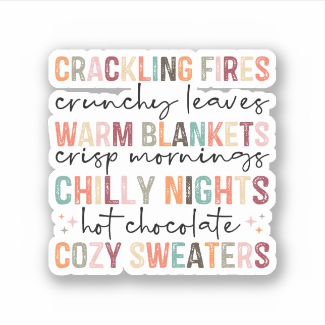 Todas las caídas se sienten Pegatinas de vinilo (Anverso)