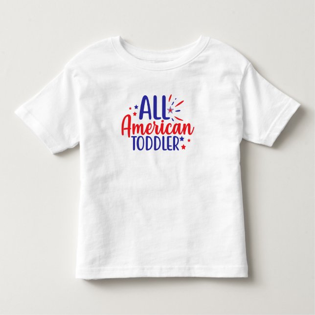 Todas las camisetas de niños norteamericanas del 4 (Anverso)