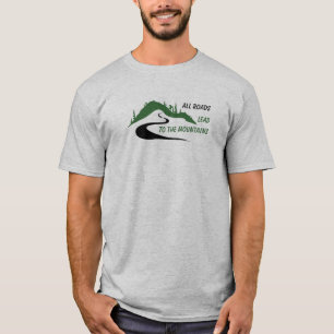 TODAS LAS CARRETERAS CONDUCEN A LA Camiseta DE LAS