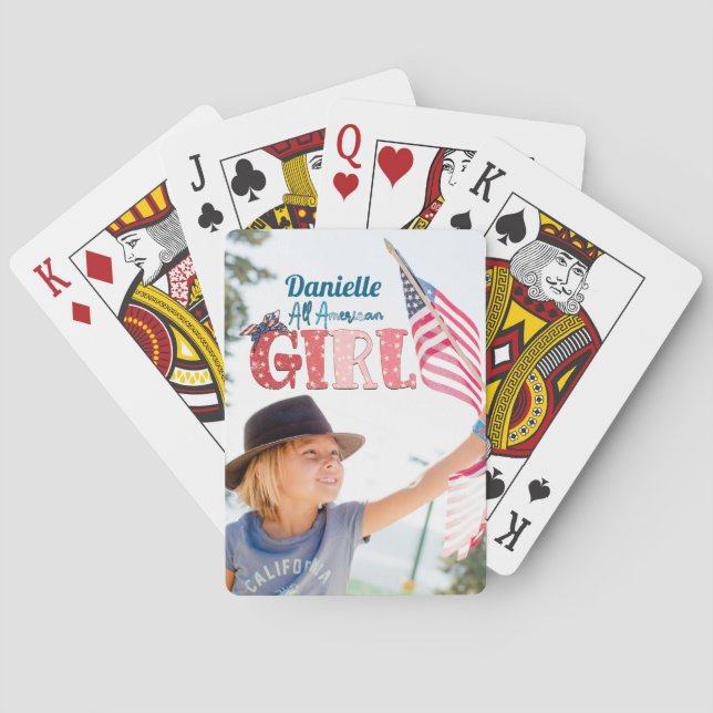 Todas las cartas de juego personalizadas de chica  (Reverso)