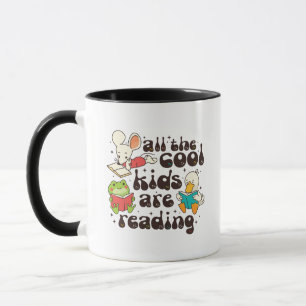 Todas las chicas geniales están leyendo taza para