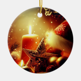 Todas las cosas Navidades decoración de velas