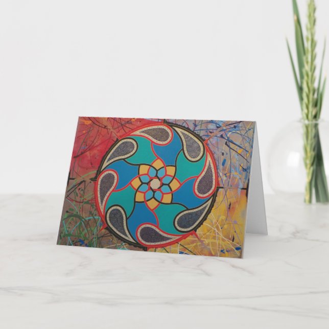 Todas las cosas se desmoronan - Tarjeta (Anverso)