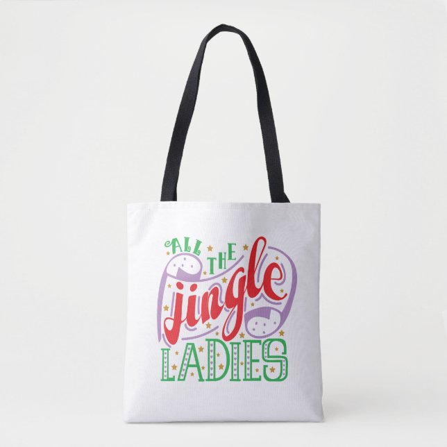 Todas las damas jingle Navidades | Bolsa de Tote (Anverso)