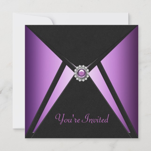 Todas las invitaciones del partido Black Purple (Anverso)