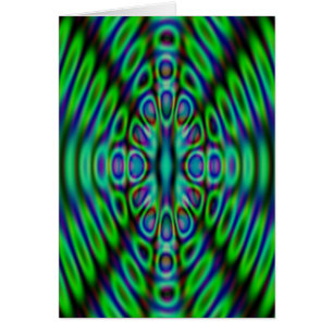 Todas las ocasiones abstractas azules y verdes
