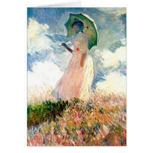 Todas las ocasiones: Monet Woman con Parasol