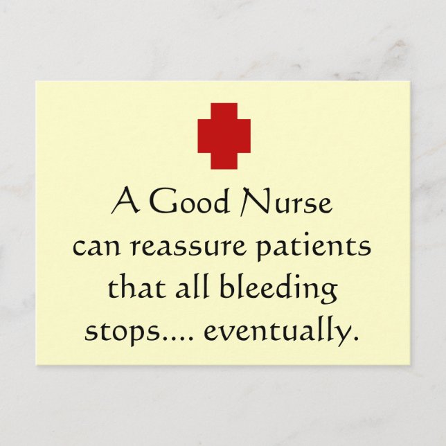 Todas Las Paradas De Sangrado Eventualmente Postal (Anverso)