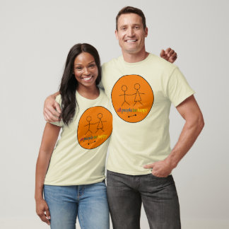 Todas las personas sean felices camisetas orgánica