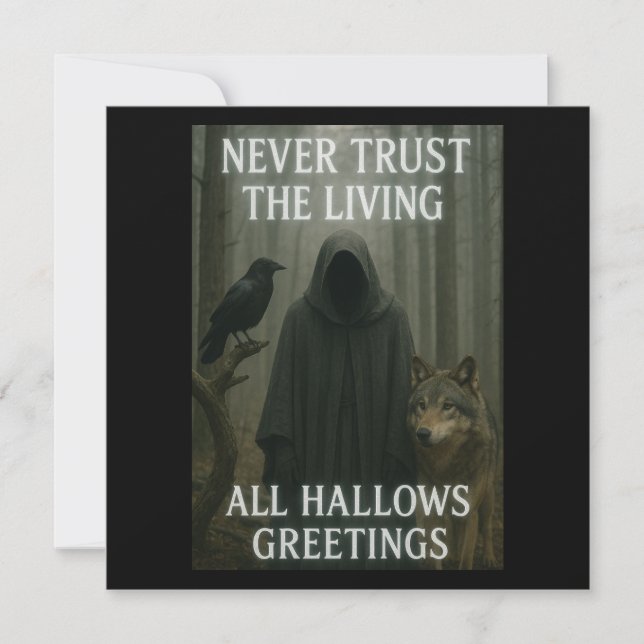 Todas las tarjetas de felicitaciones de Halloween (Anverso)