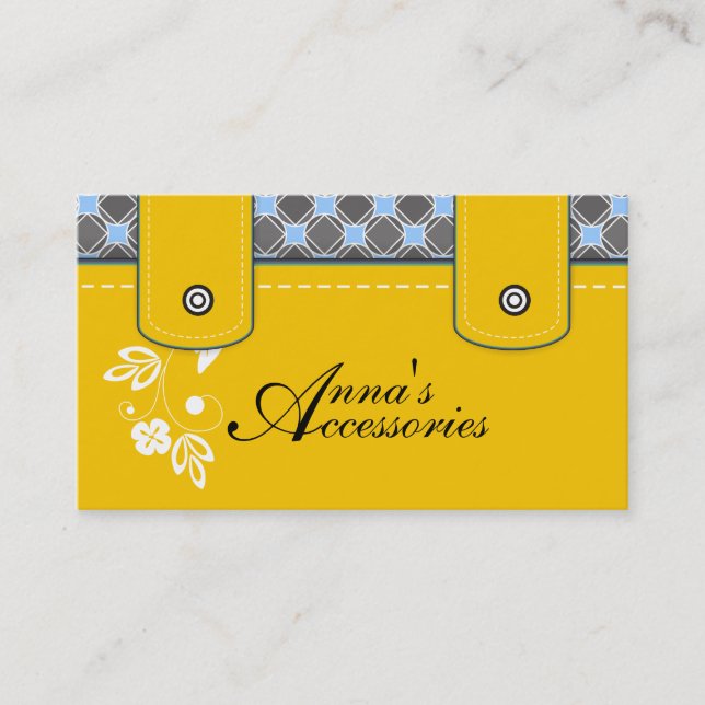 Todas las tarjetas de negocios de cuero (Anverso)