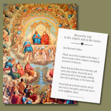 TODAS LAS TARJETAS SANTAS DE CELEBRACIÓN DE ORACIO