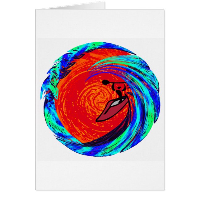 Todavía del kajak rojos (Frente)