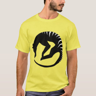 Todavía del Thylacine camisa viva del logotipo
