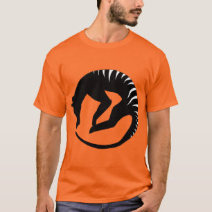 Todavía del Thylacine camisa viva del logotipo