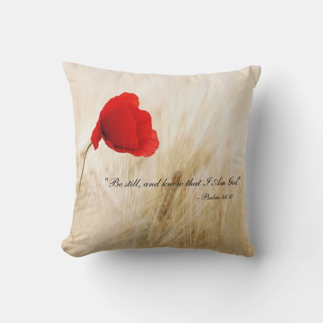 Todavía esté y sepa que soy almohada de dios - (Anverso)