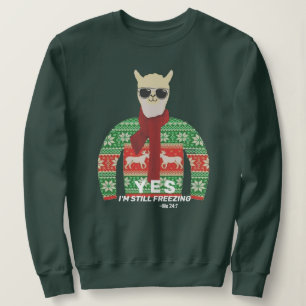 Todavía estoy helando suéter de Navidades feos, Ll