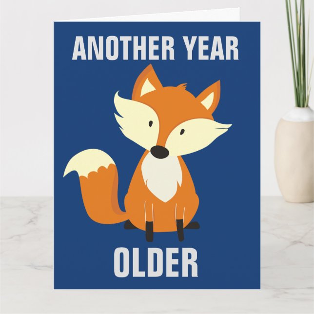 ¡TODAVÍA FOXY! FOX FELICES TARJETAS DE ANIMAL GRAN (Anverso)