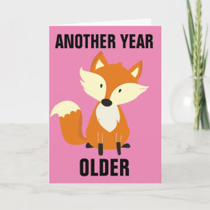 ¡TODAVÍA FOXY! TARJETAS FOX FELICES DE CUMPLEAÑOS 