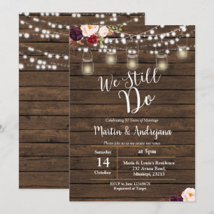 Todavía hacemos tarjeta de invitación para anivers