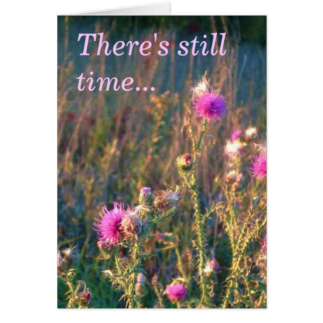 Todavía hay tiempo… (Frente)